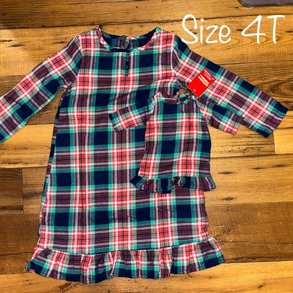 Pajamas Nwt Flannel Nightgown With Matching Doll Gown Poshmark
